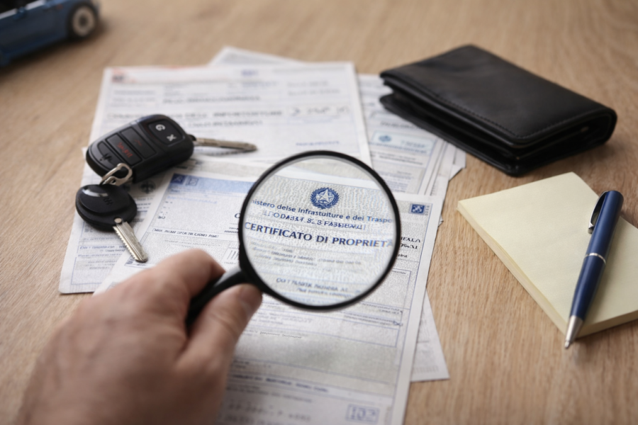 Certificato di proprietà auto